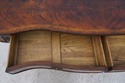 67936: JONATHAN CHARLES Mahogany Serpentine Inlaid