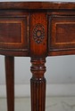 67936: JONATHAN CHARLES Mahogany Serpentine Inlaid