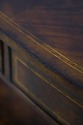 67936: JONATHAN CHARLES Mahogany Serpentine Inlaid