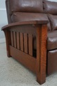 67937: STICKLEY Mission Oak Power Reclining Leathe
