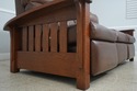 67937: STICKLEY Mission Oak Power Reclining Leathe