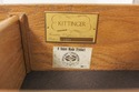 59451EC: KITTINGER D1923 Federal Style Inlaid Maho