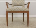 59703EC: Pair CENTURY Modern Design Upholstered Op