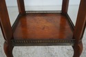 L72649: THEODORE ALEXANDER Burl Mahogany 2 Tier Pl