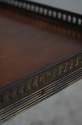 L72649: THEODORE ALEXANDER Burl Mahogany 2 Tier Pl