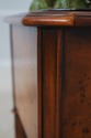 L72649: THEODORE ALEXANDER Burl Mahogany 2 Tier Pl
