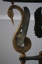L72660: MAITLAND SMITH Neoclassical Swan Form Glas