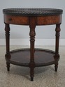 LF72619: THEODORE ALEXANDER Inlaid 2 Tier Mixed Wo