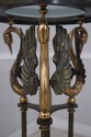 L72660: MAITLAND SMITH Neoclassical Swan Form Glas