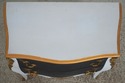 72648: Pair Of French Louis XV Style Painted Commo