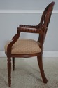L72658: Set of 6 HICKORY CHAIR Mahogany Open Armch