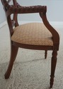 L72658: Set of 6 HICKORY CHAIR Mahogany Open Armch