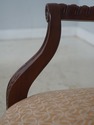 L72658: Set of 6 HICKORY CHAIR Mahogany Open Armch