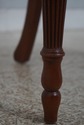 L72658: Set of 6 HICKORY CHAIR Mahogany Open Armch