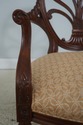 L72658: Set of 6 HICKORY CHAIR Mahogany Open Armch