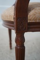 L72658: Set of 6 HICKORY CHAIR Mahogany Open Armch