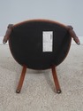 L72658: Set of 6 HICKORY CHAIR Mahogany Open Armch