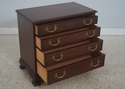 72692: HENKEL HARRIS Mahogany Chippendale Style Ba