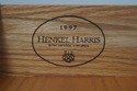 72692: HENKEL HARRIS Mahogany Chippendale Style Ba