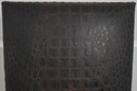 72681: CENTURY Leather & Wood High Back Armchair