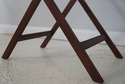 72624: BAKER Mahogany Chippendale Style Butlers Tr