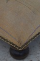 F72652: Vintage Small Square Footstool w. Tapestry