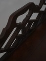 72624: BAKER Mahogany Chippendale Style Butlers Tr