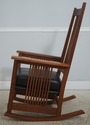 F72665: STICKLEY Mission Cherry Spindle Rocking Ch