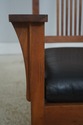 F72665: STICKLEY Mission Cherry Spindle Rocking Ch