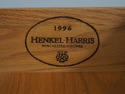 72693: HENKEL HARRIS Mahogany 10 Drawer Dresser