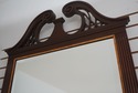 72756: HENKEL HARRIS Mahogany Broken Arch Wall Mir