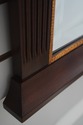 72756: HENKEL HARRIS Mahogany Broken Arch Wall Mir