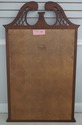 72756: HENKEL HARRIS Mahogany Broken Arch Wall Mir
