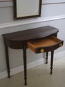 72734: STATTON Old Towne Mahogany Console Table & 