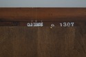 72734: STATTON Old Towne Mahogany Console Table & 
