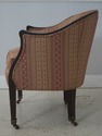 72750: Pair Of HANCOCK & MOORE Upholstered Tub Bar