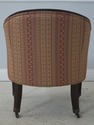 72750: Pair Of HANCOCK & MOORE Upholstered Tub Bar