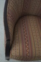 72750: Pair Of HANCOCK & MOORE Upholstered Tub Bar