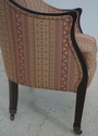 72750: Pair Of HANCOCK & MOORE Upholstered Tub Bar