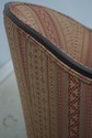 72750: Pair Of HANCOCK & MOORE Upholstered Tub Bar