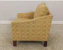 59695EC: Pair Modern Gold Upholstered Living Room 