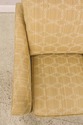 59695EC: Pair Modern Gold Upholstered Living Room 