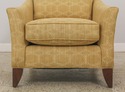 59695EC: Pair Modern Gold Upholstered Living Room 