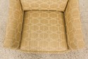 59695EC: Pair Modern Gold Upholstered Living Room 