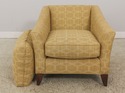 59695EC: Pair Modern Gold Upholstered Living Room 