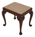 63977EC: ELDRED WHEELER Queen Anne Cherry Stool Or