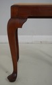 63977EC: ELDRED WHEELER Queen Anne Cherry Stool Or