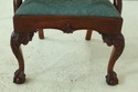 48707EC: Pair STICKLEY Ball & Claw Carved Mahogany
