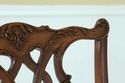 48707EC: Pair STICKLEY Ball & Claw Carved Mahogany