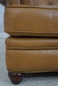 68016: MAITLAND SMITH no 324 Tan Leather Chesterfi